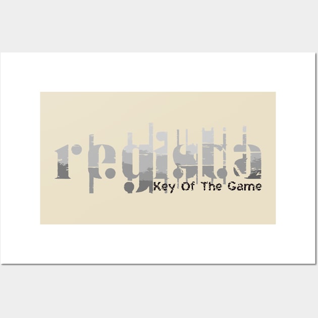 regista key of the game Wall Art by radeckari25